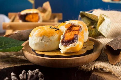 中秋限定香酥軟糯糕點 爆黃酥皮熱賣，36.9元兩盒超值購